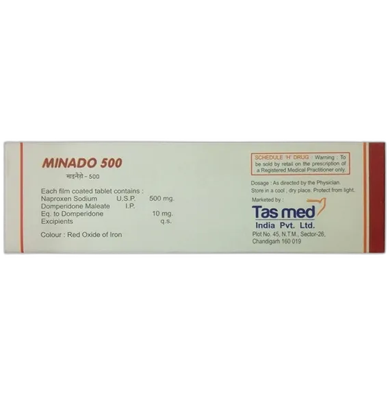 minado 500mg tablet 10's